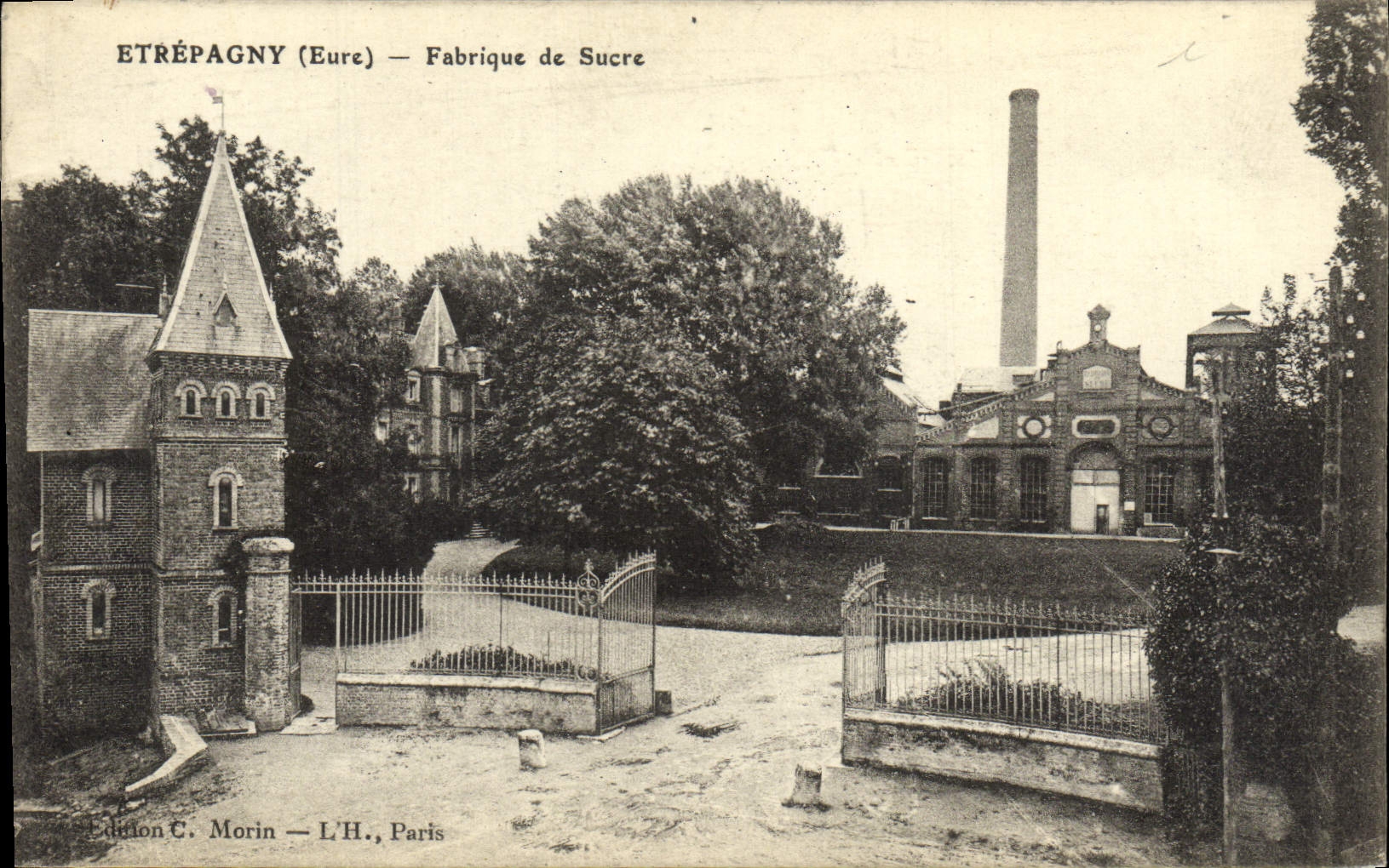 CPA Etrepagny Fabrique De Sucre