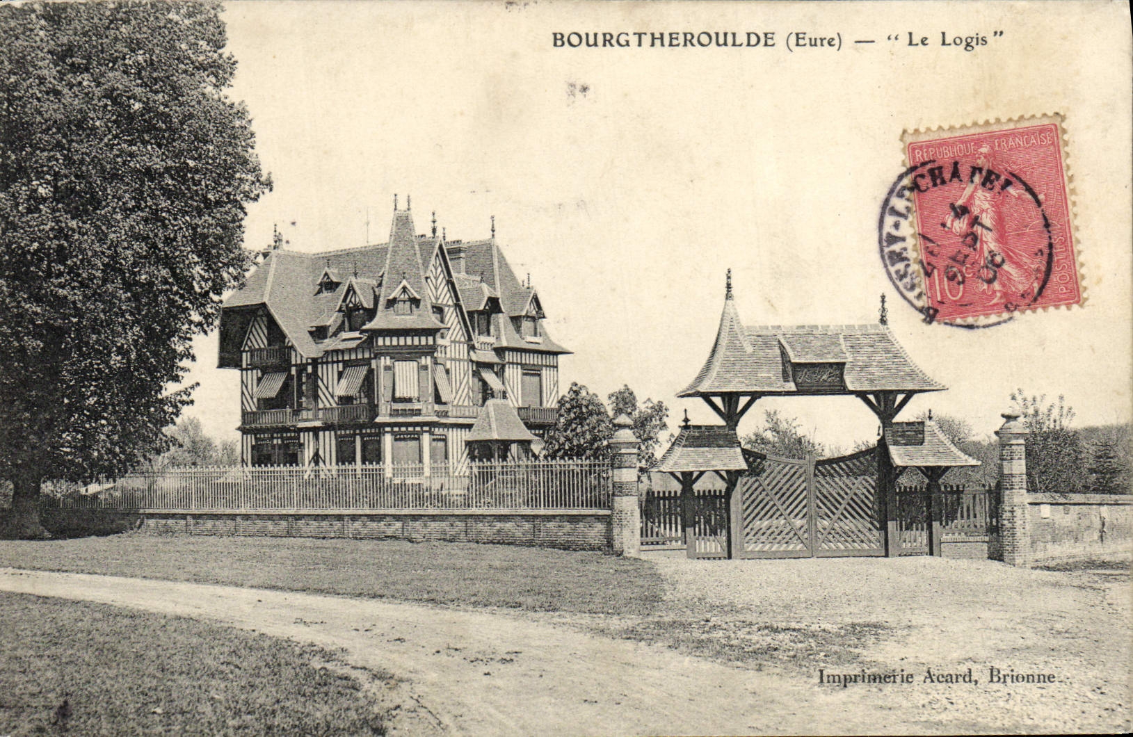 CPA Bourgtheroudle Le Logis