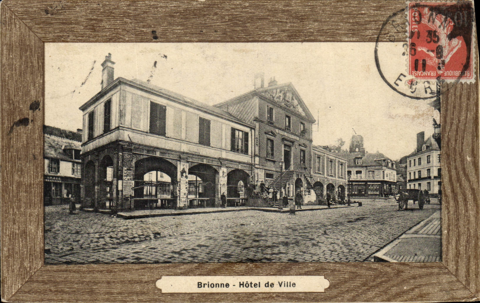 CPA Brionne Hotel de ville