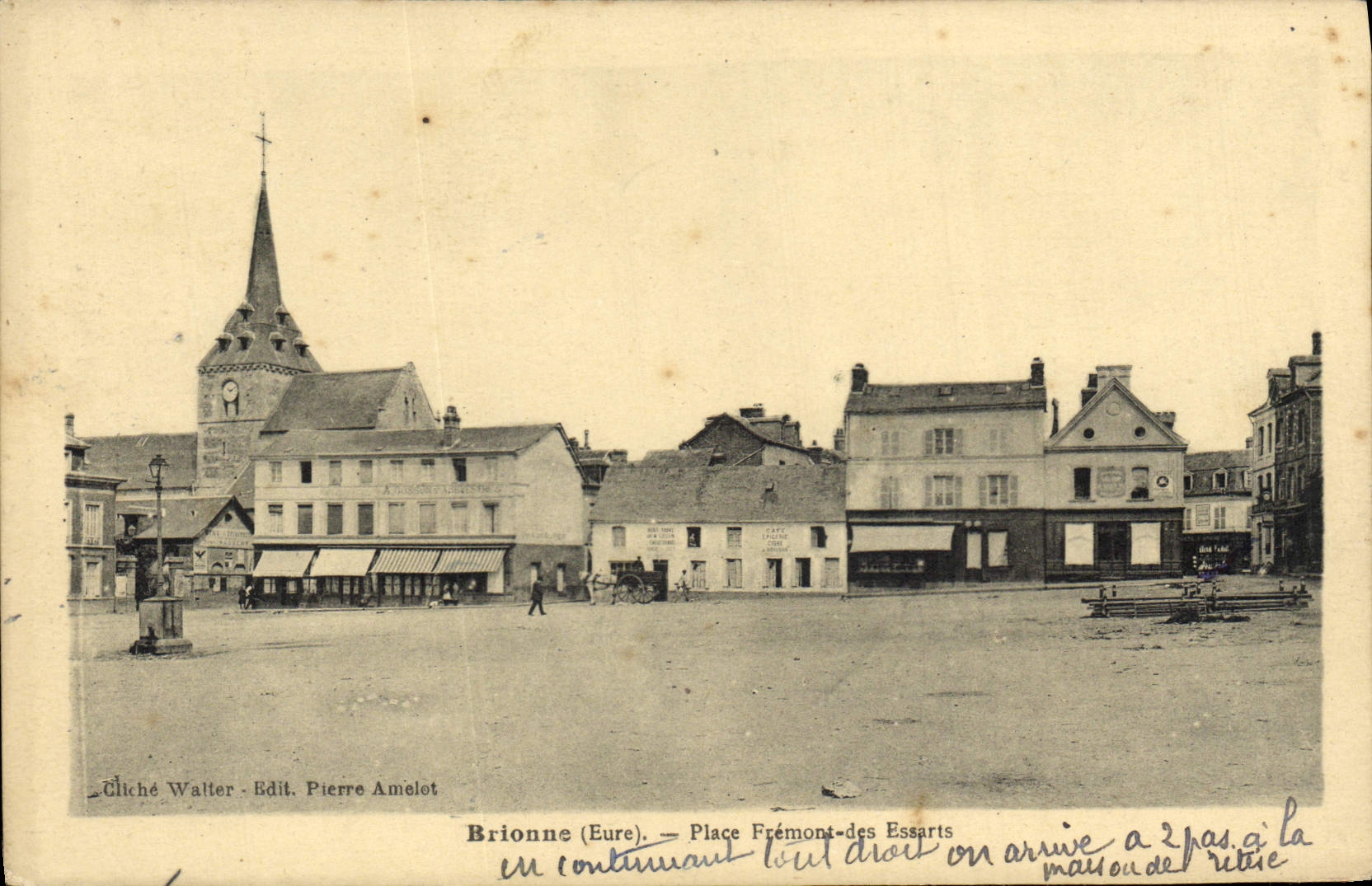 CPA Brionne Place Fremont des Essarts