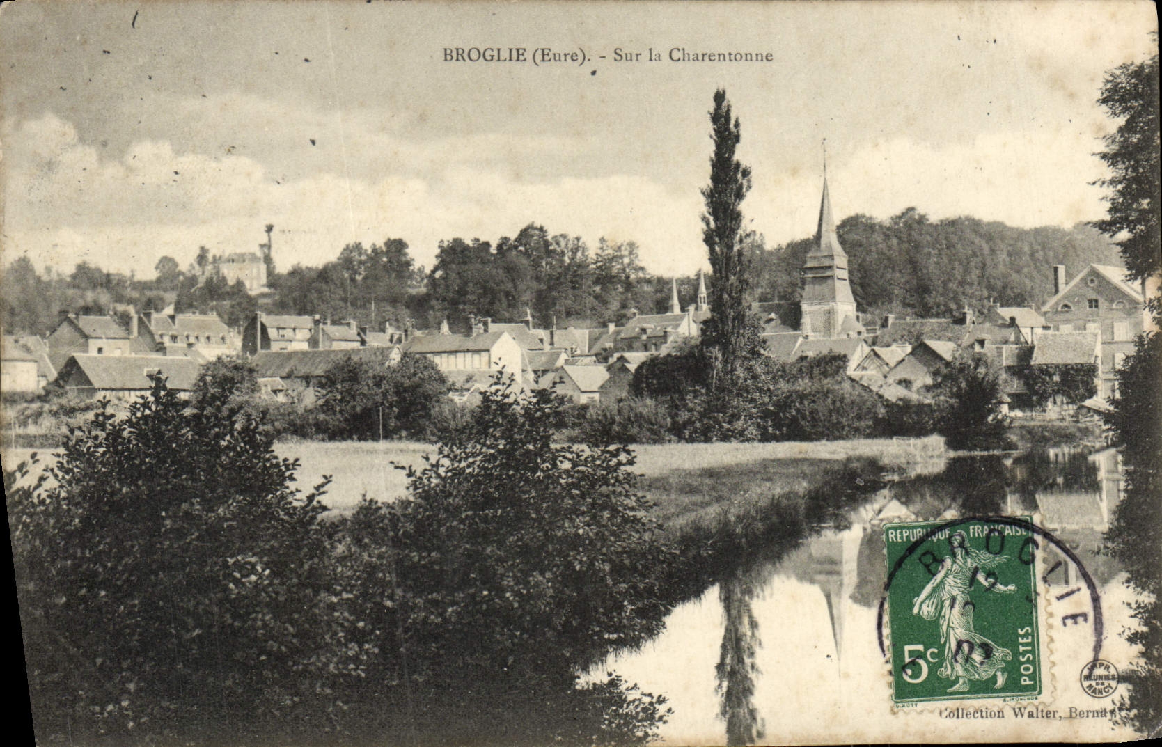CPA Broglie Sur la Charentonne
