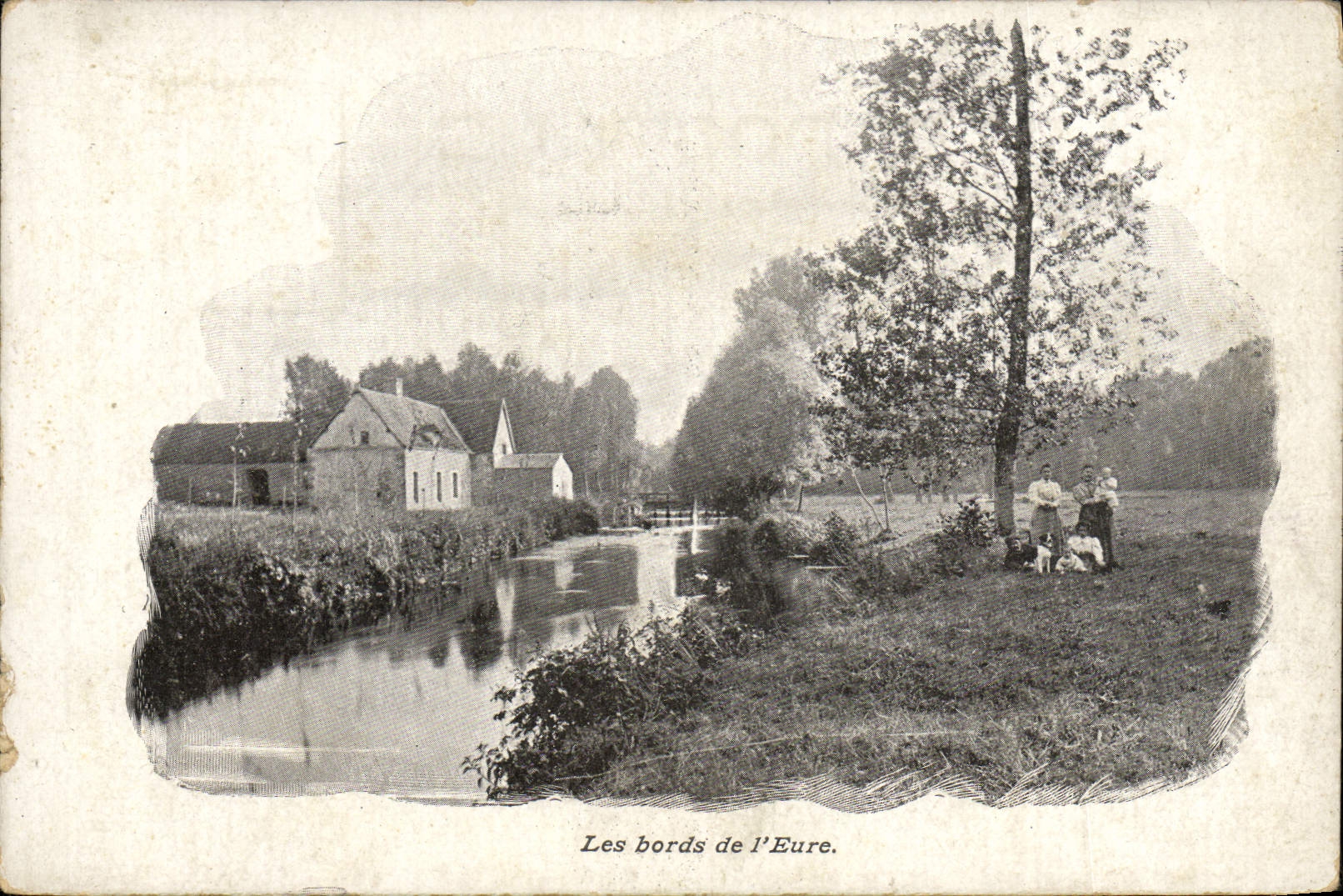CPA Les bords de l'Eure