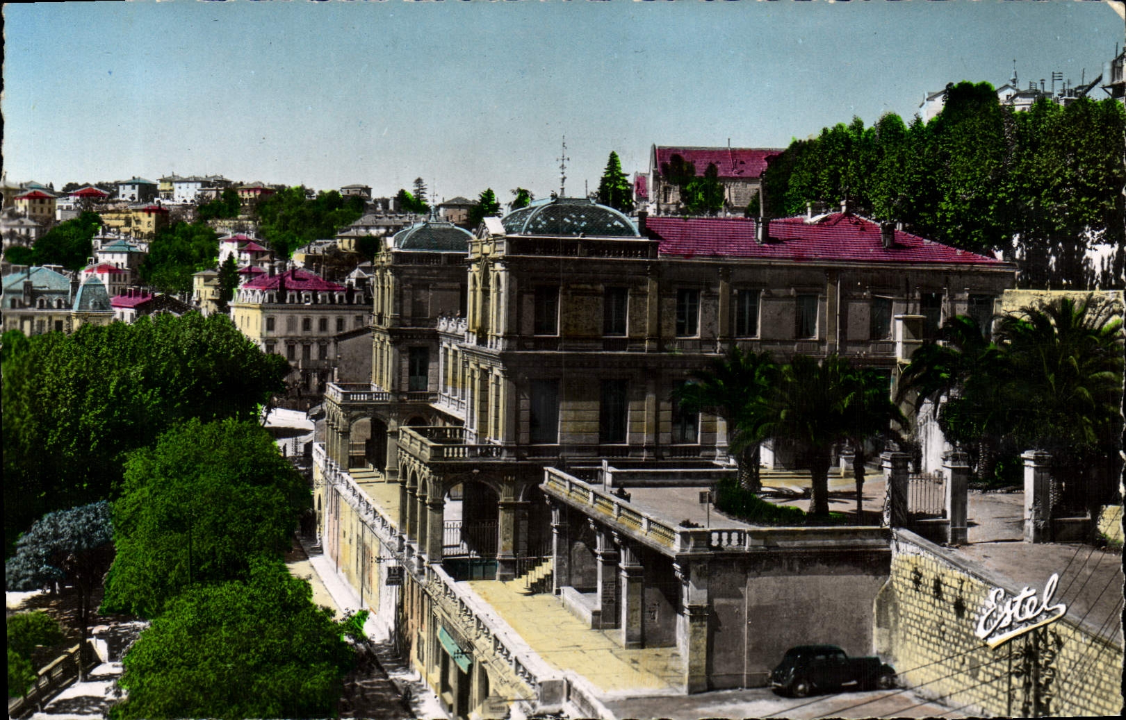 CPM Grasse Le Casino les Terrasses et les Jardins du Cours