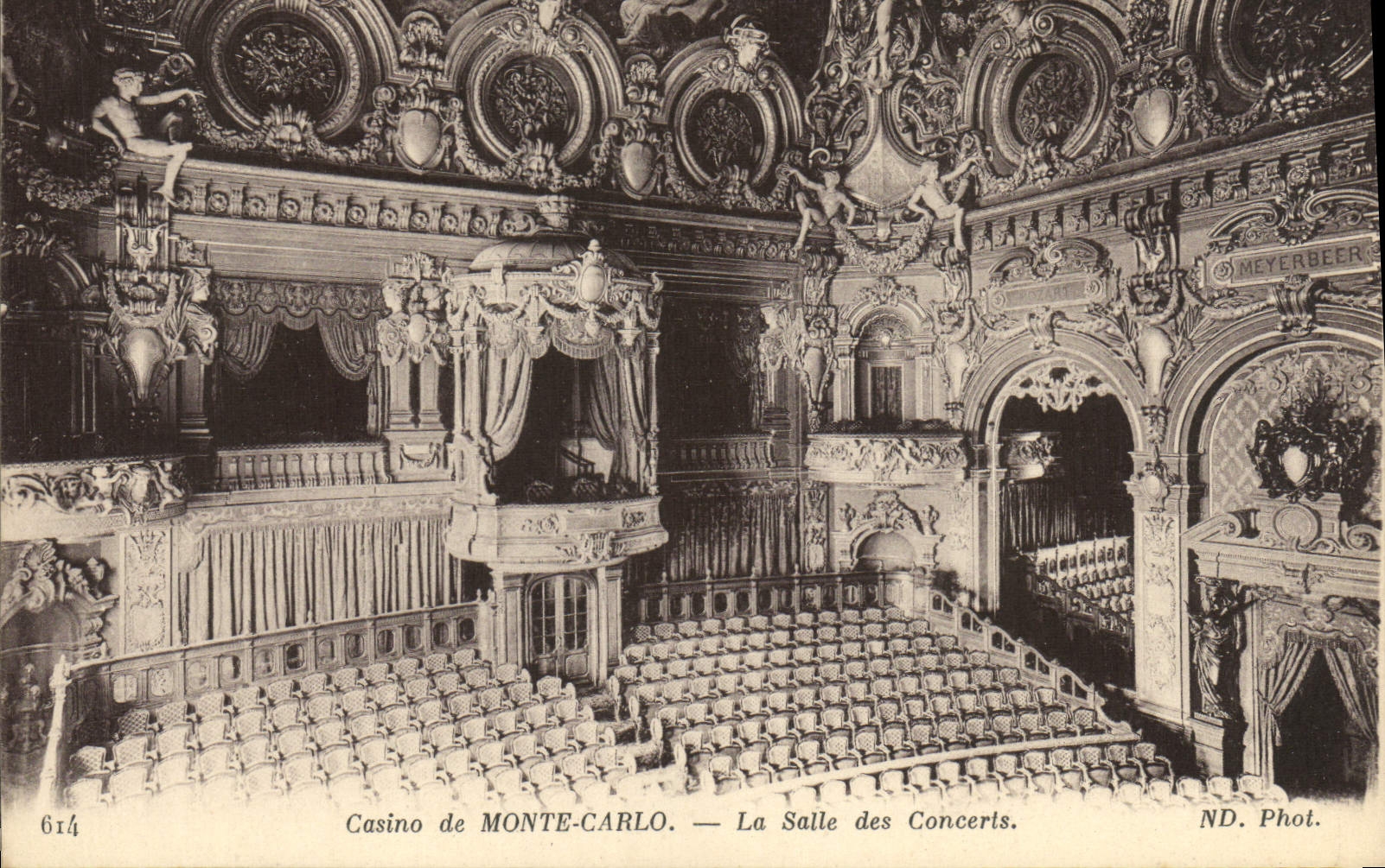CPA Casino de Monte Carlo Le Salle des Concerts