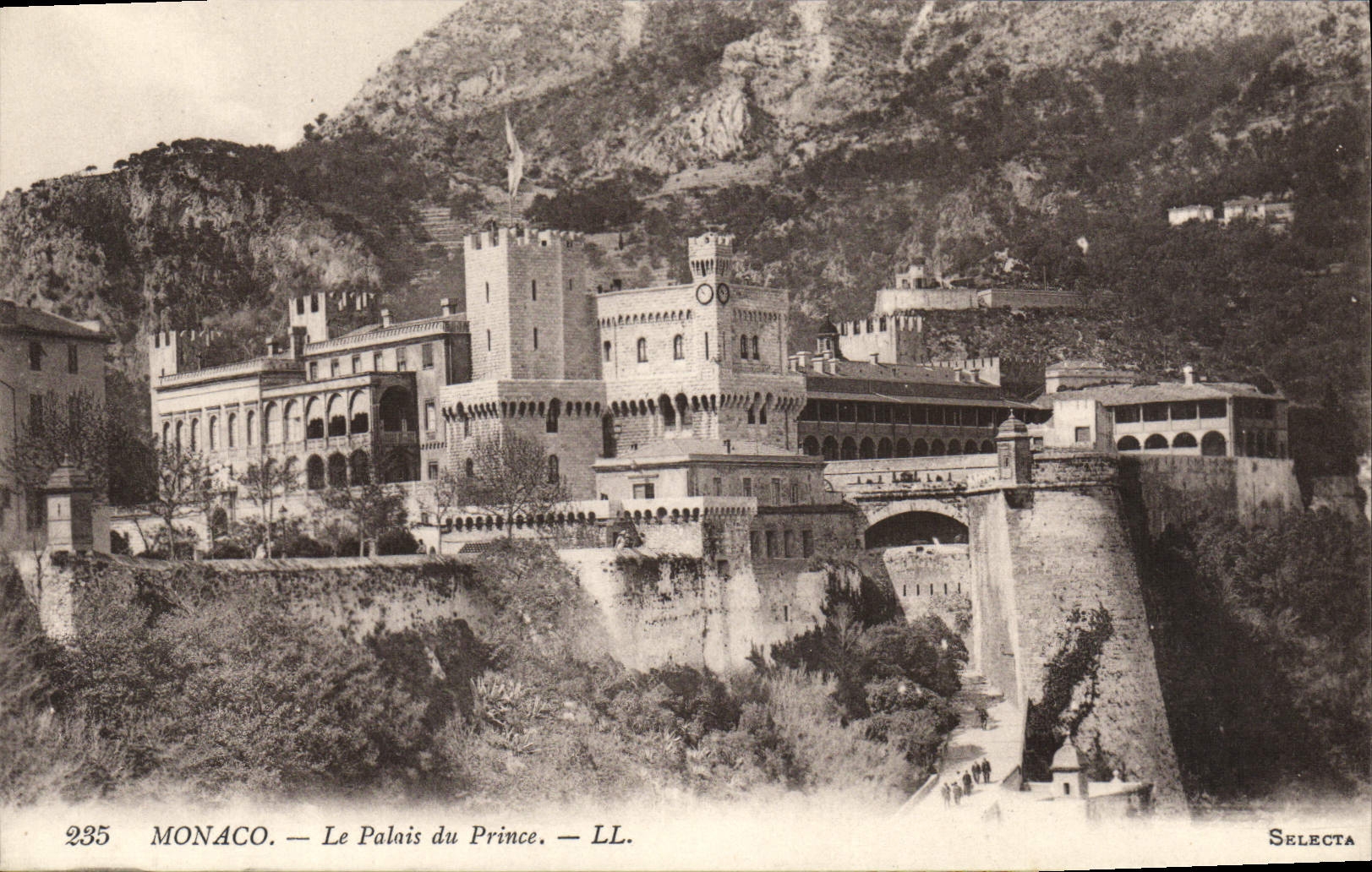 CPA Monaco Le Palais du Prince