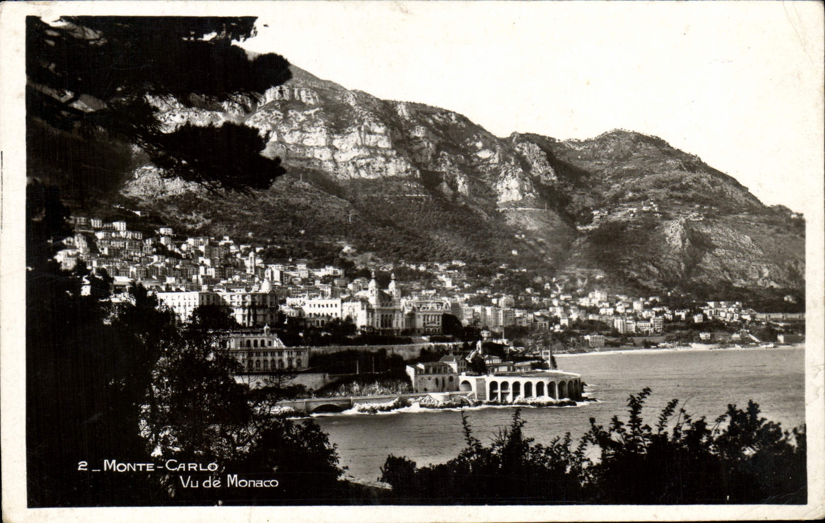 CPA Monte Carlo Vu de Monaco