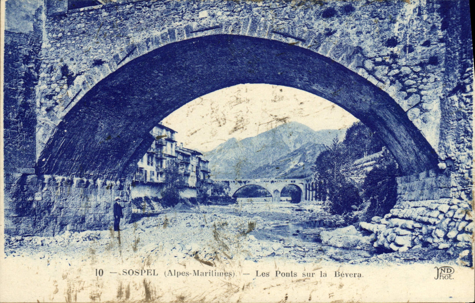 CPA Sospel Les Ponts sur la Bevera