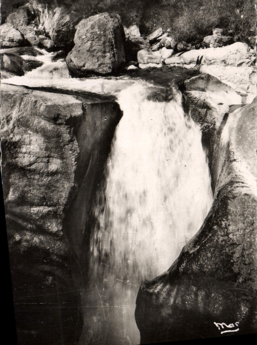 CPM La Cote D'Azur Le Saut Du Loup