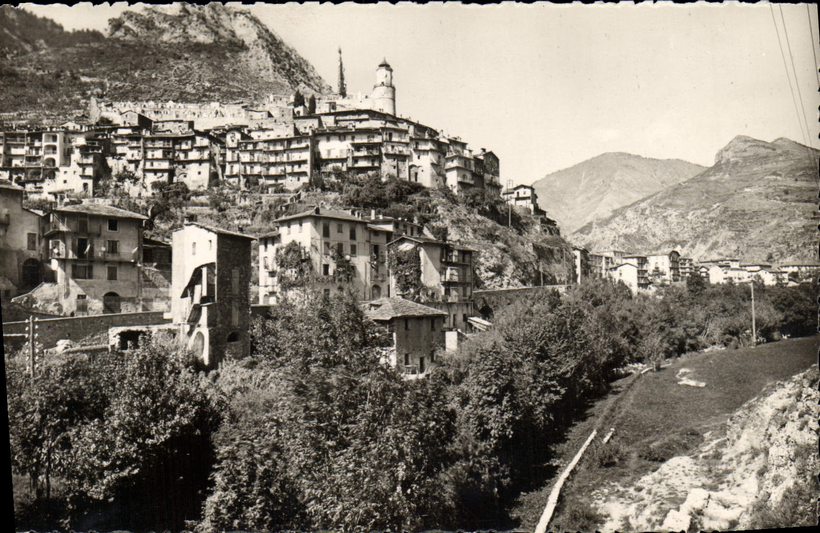 CPM Tende Vue d'ensemble