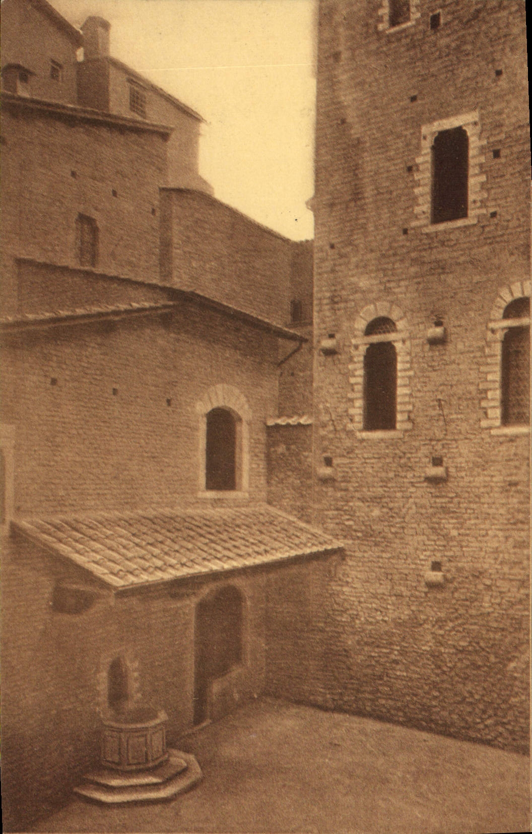 CPA Firenze Casa dell Alighieri ovu nacque il Divin Poeta