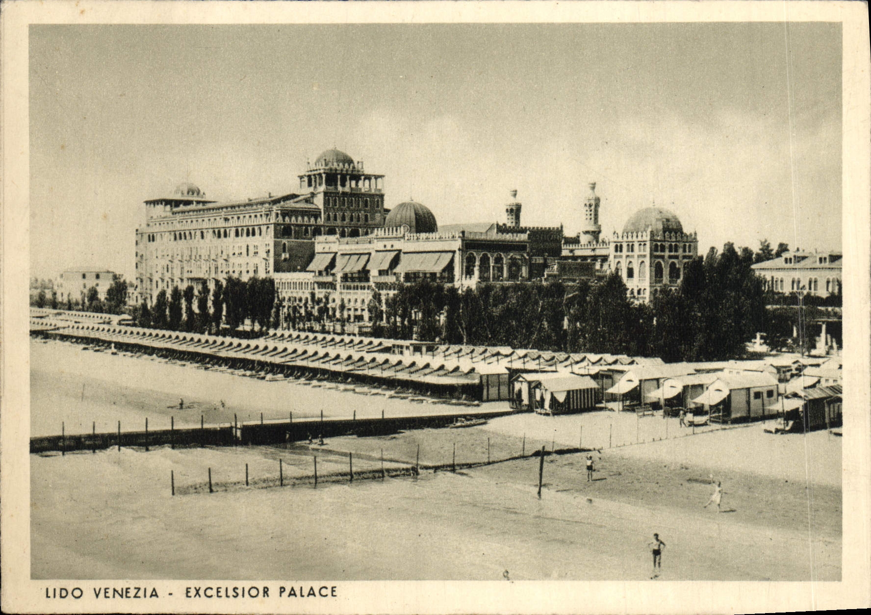 MODERN CARD Lido Venezia Excelsior De luxe hotel