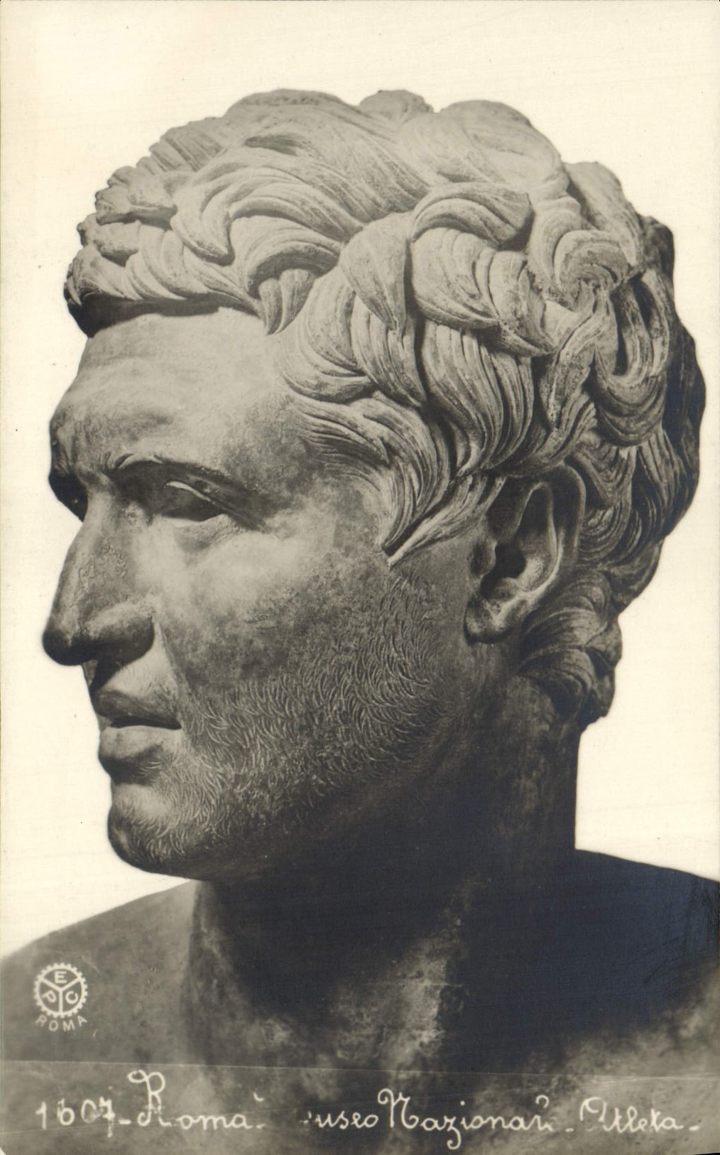 Nazionale Atleta de Roma Museo de la POSTAL de la VENDIMIA