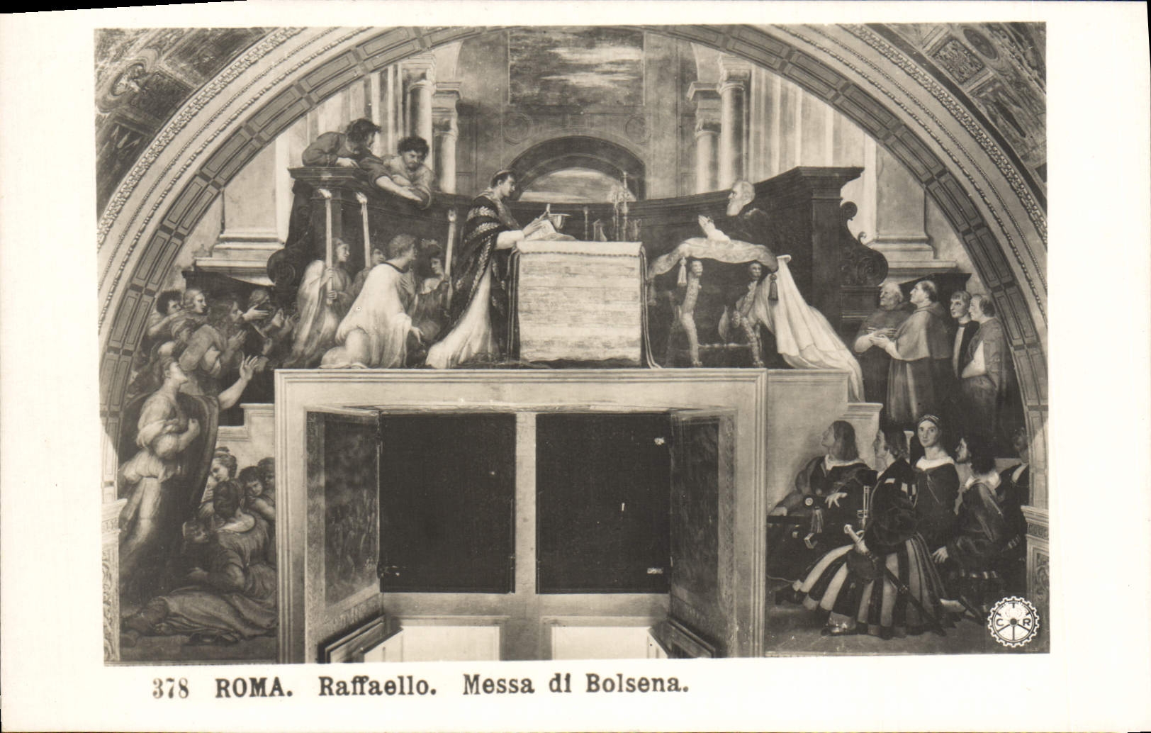CPA Roma Raffaello Messa Di Boisena