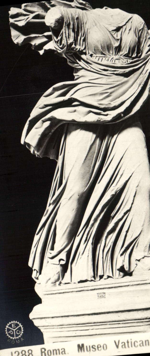 CPA Roma Museo Vaticano Niobe