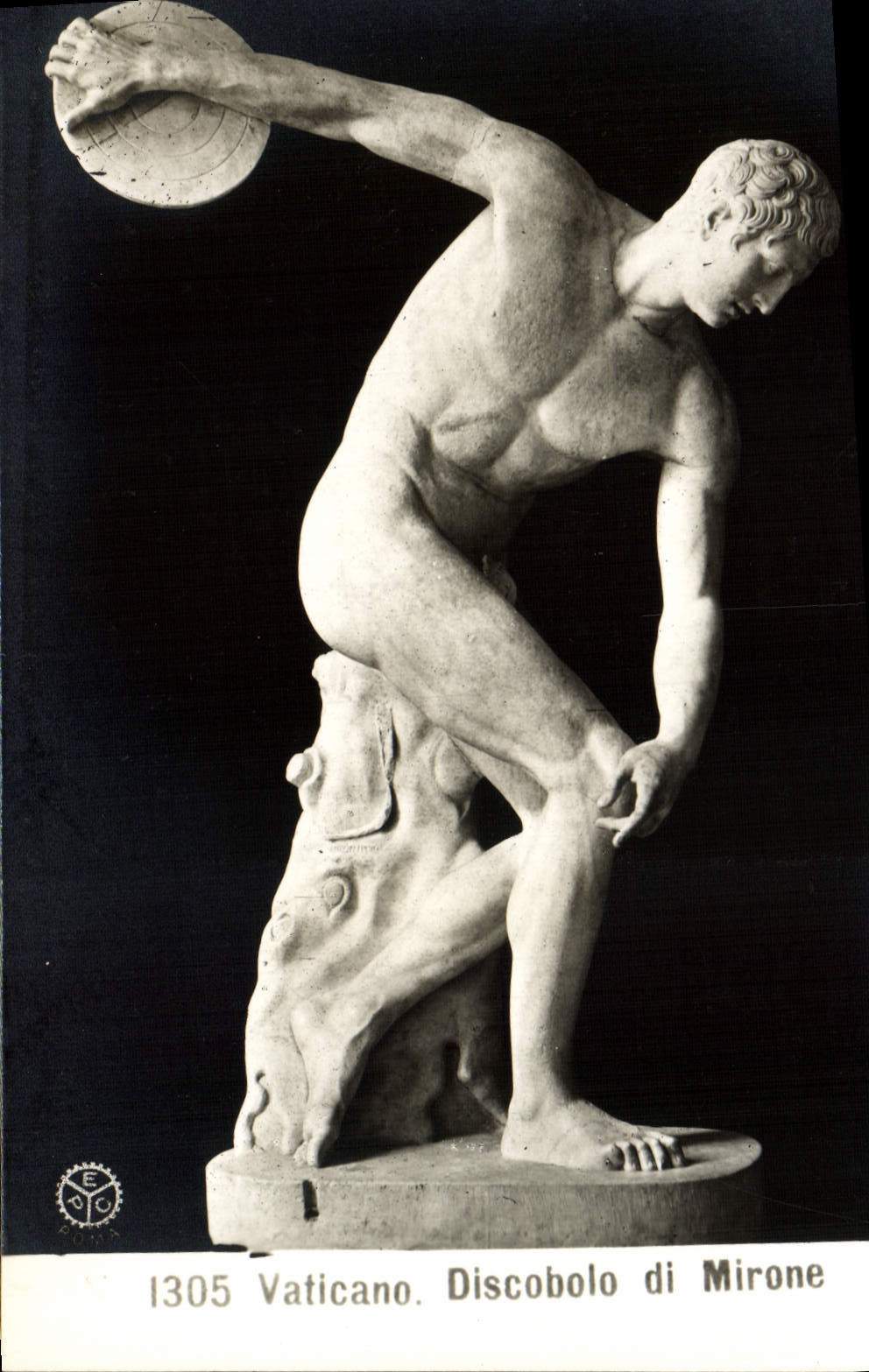 CPA Vaticano Discobolo Di Mirone