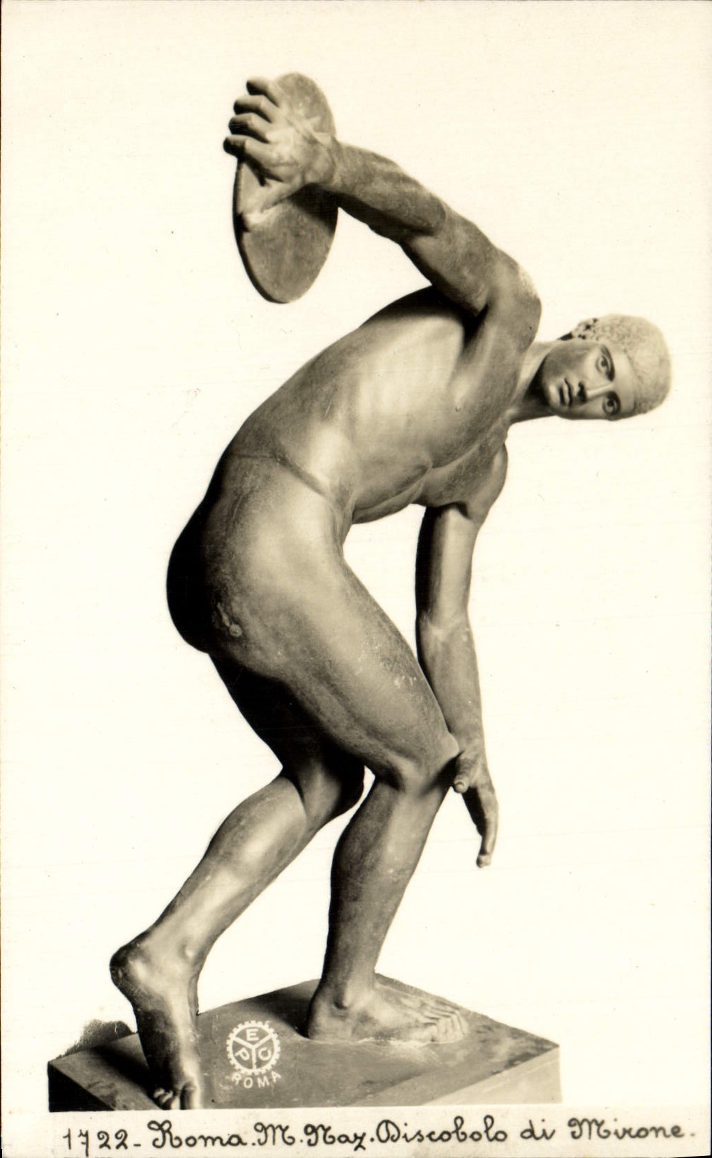 CPA Roma Discobolo di Mirone 
