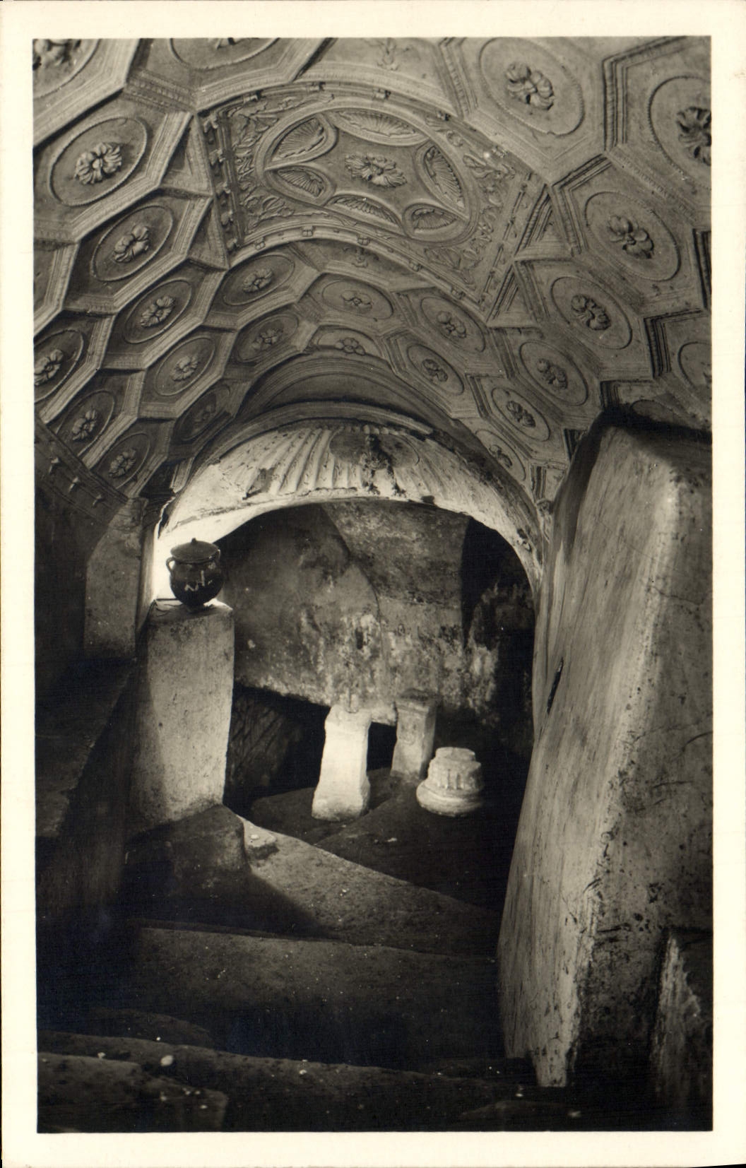 El furoi de di S Sebastiano del sotterranei de los NEI del innocenti del degli de Roma Sepolcro Detto de la POSTAL de la VENDIMIA la emparedó