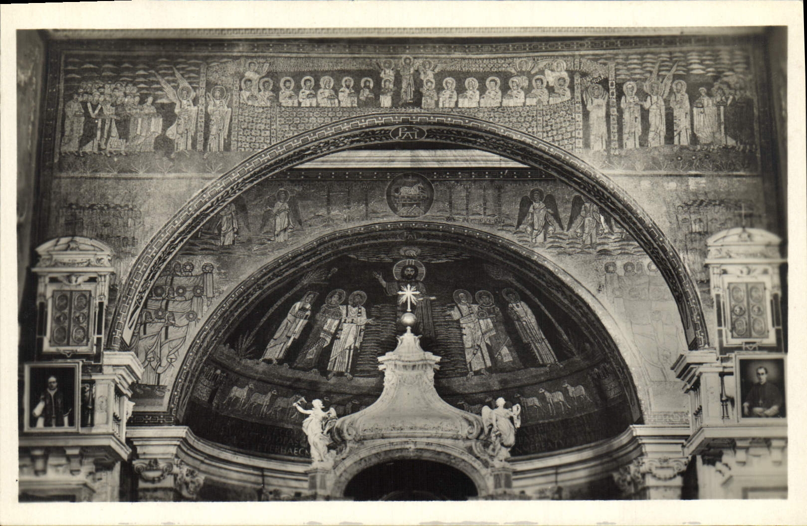 POSTAL Roma Chiesa Di S Prassede de la VENDIMIA