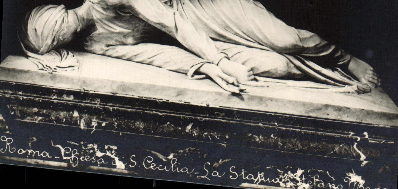 POSTAL Roma Chiesa Di S Cecilia de la VENDIMIA su