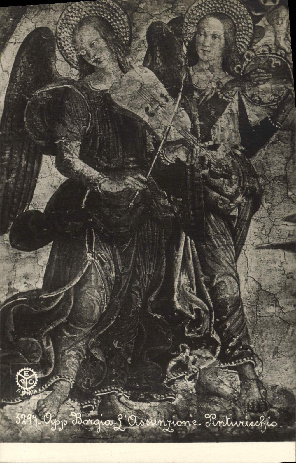 POSTAL Roma App Borgia Assunzione de la VENDIMIA