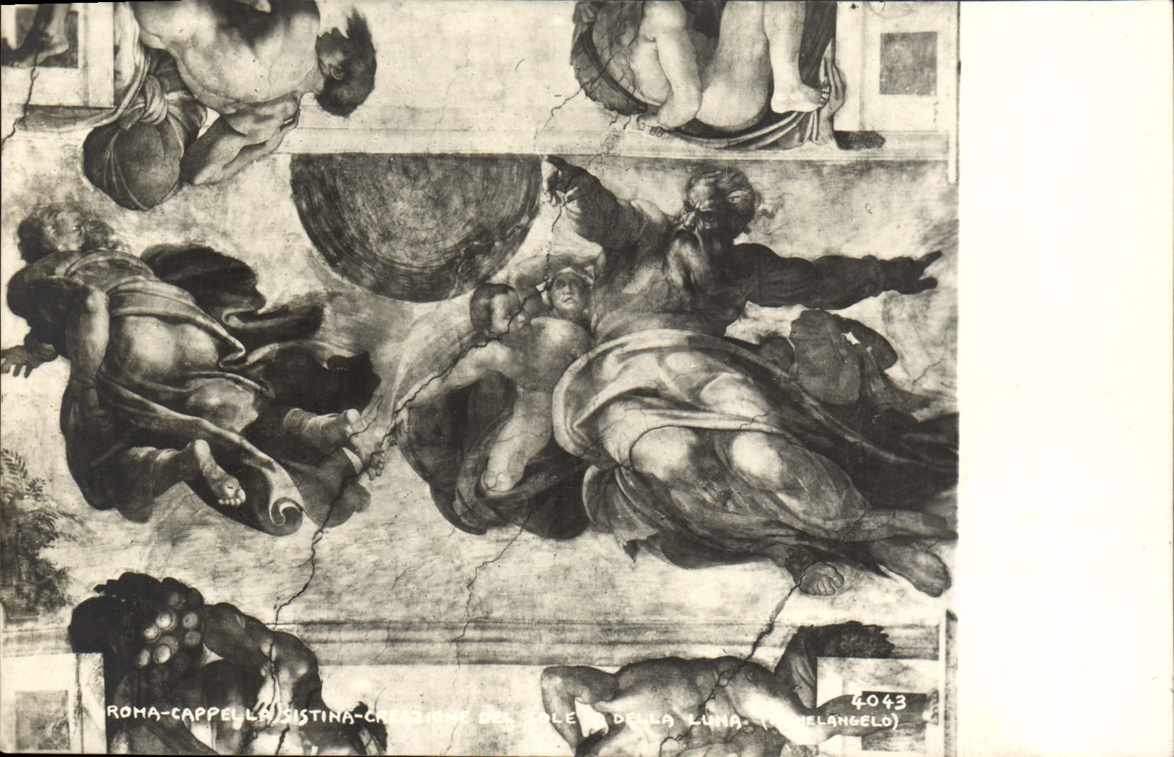 CPA Roma Cappella Sistina Michelangelo