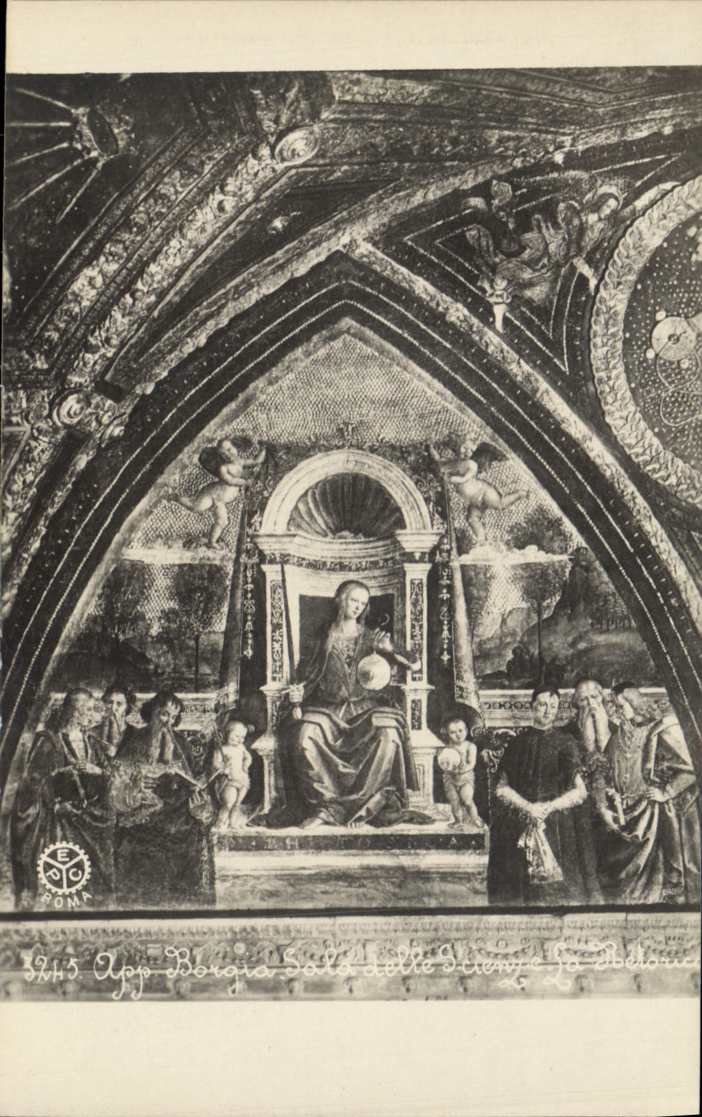 Sitio Scienze del delle del App Borgia de la POSTAL de la VENDIMIA