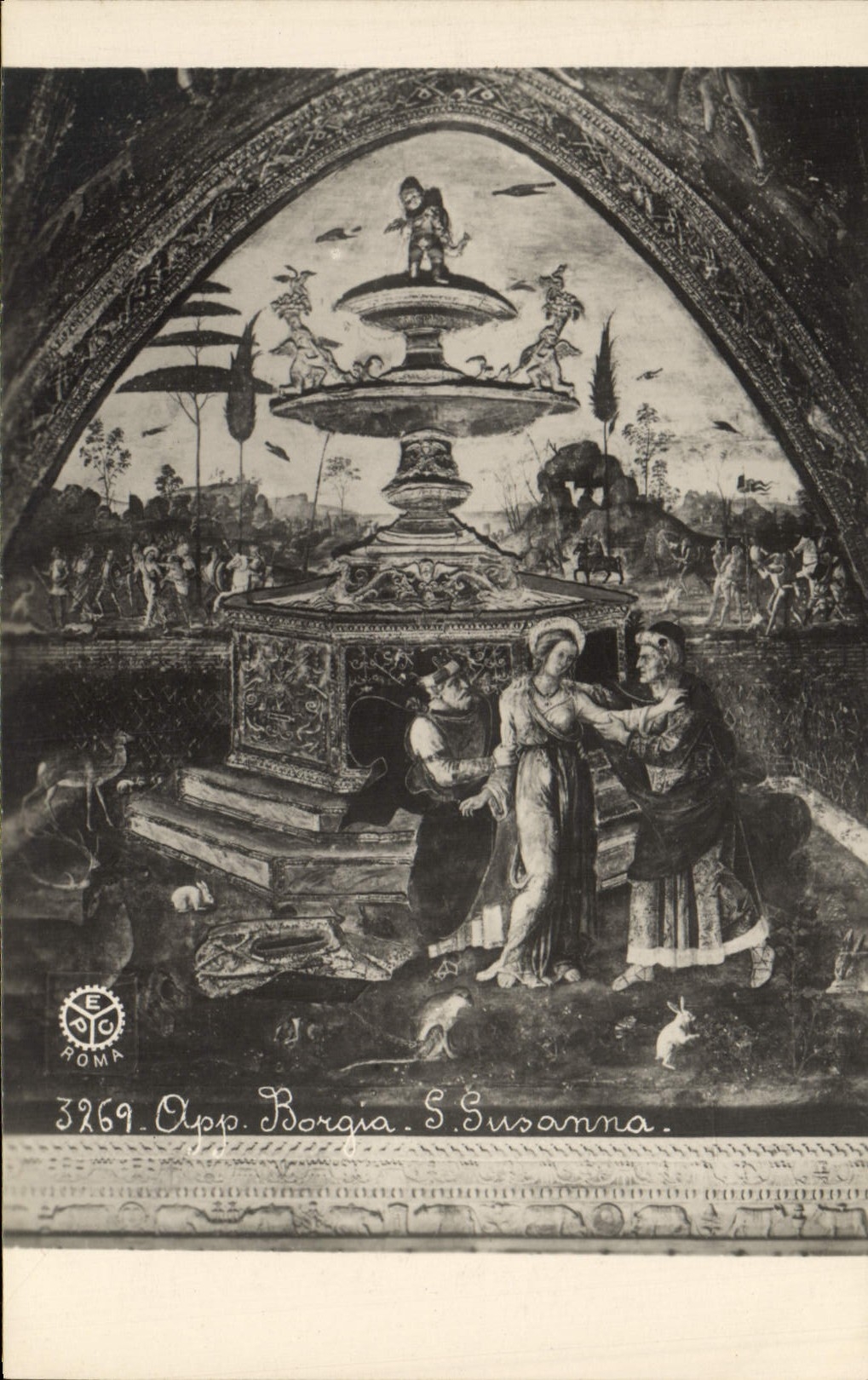 POSTAL App Borgia S Susana de la VENDIMIA