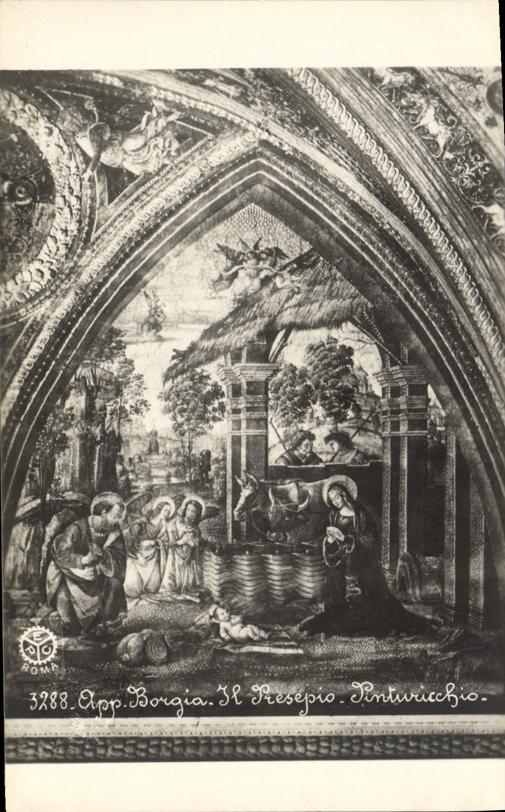 CPA App Borgia Il Presepio 