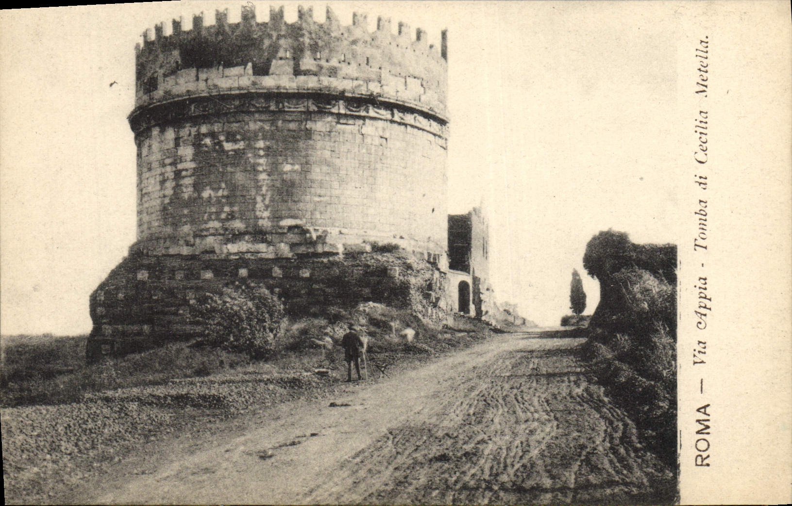 CPA Roma Via Appia Tomba di Cecilia Metella