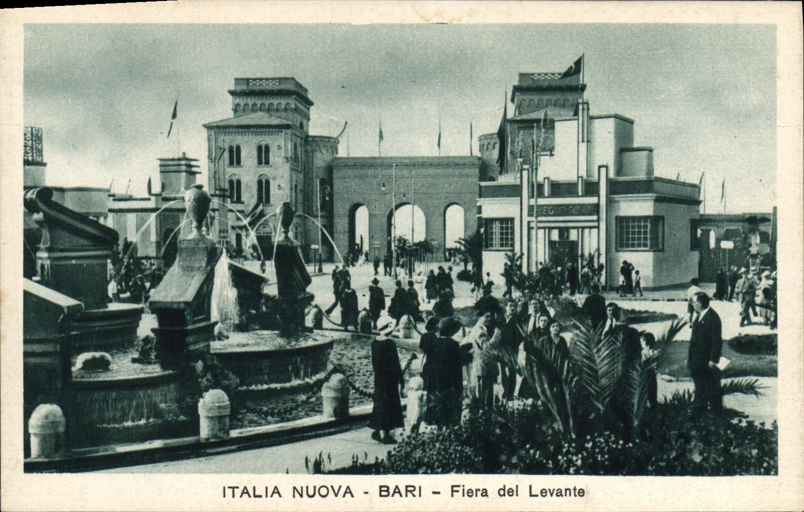 CPA Bari Fiera del Levante Publicite Pastiglie Valda