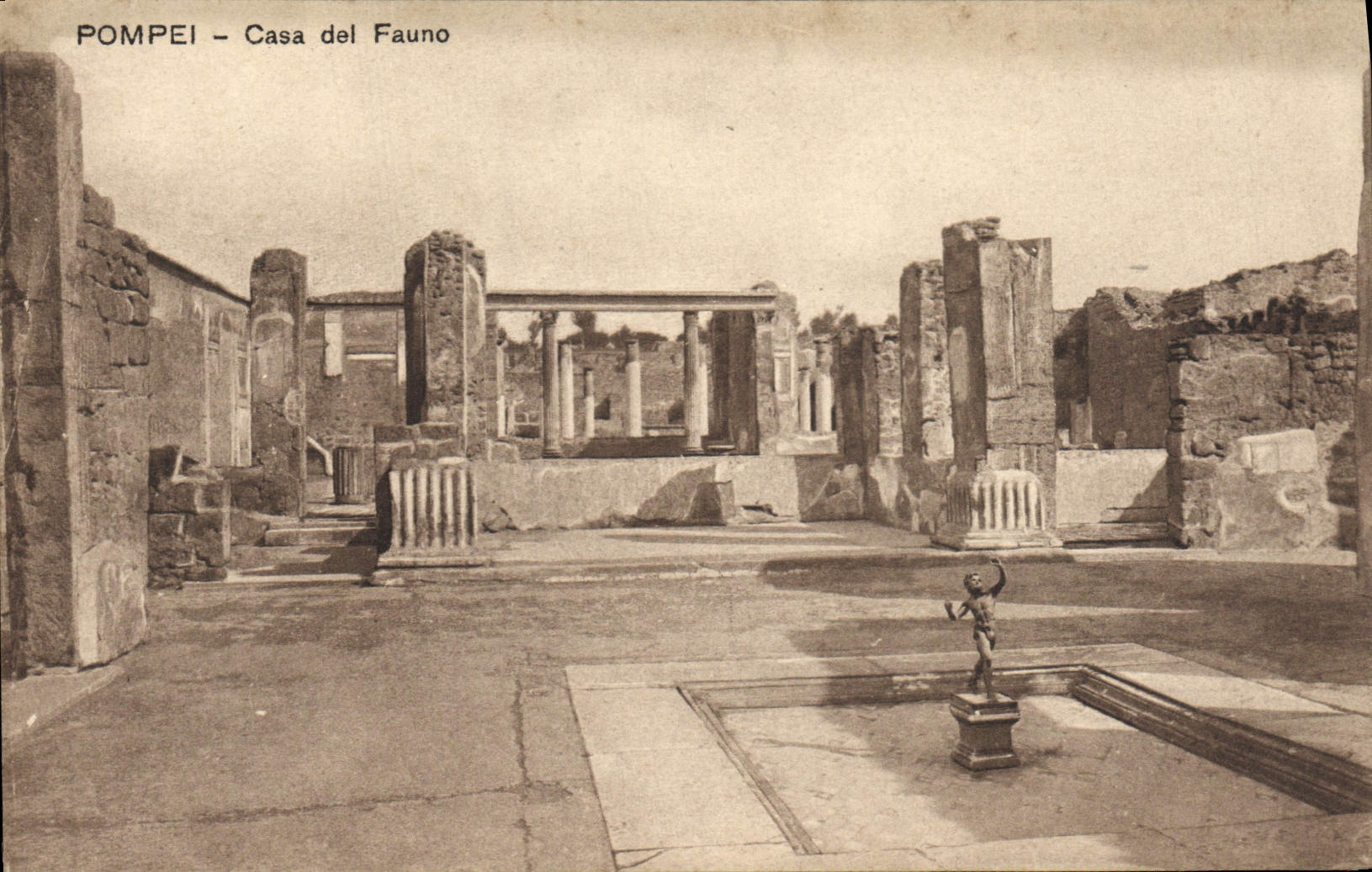 CPA Pompei Casa del Fauno