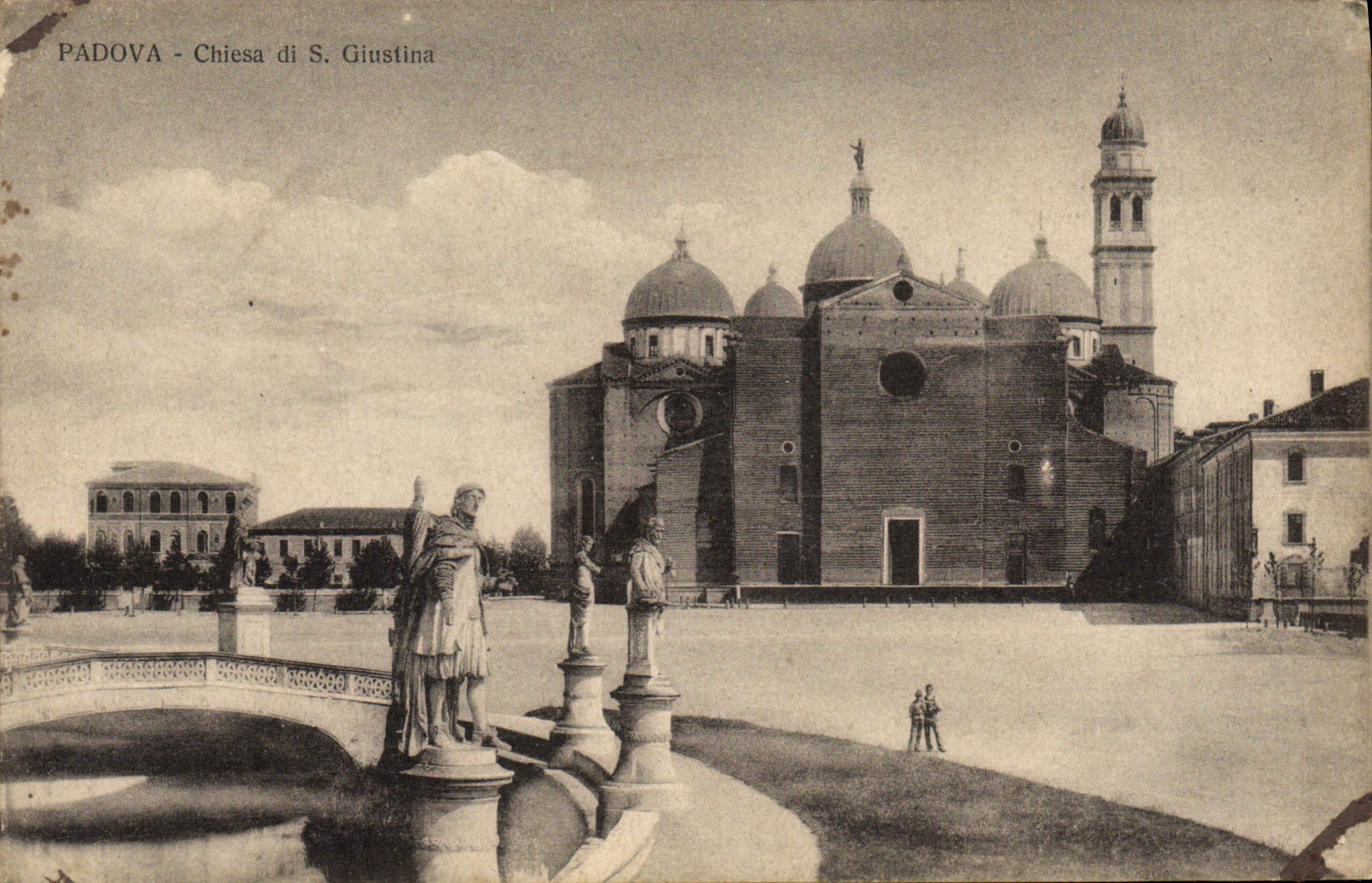 CPA Padova Chiesa di S Giustina
