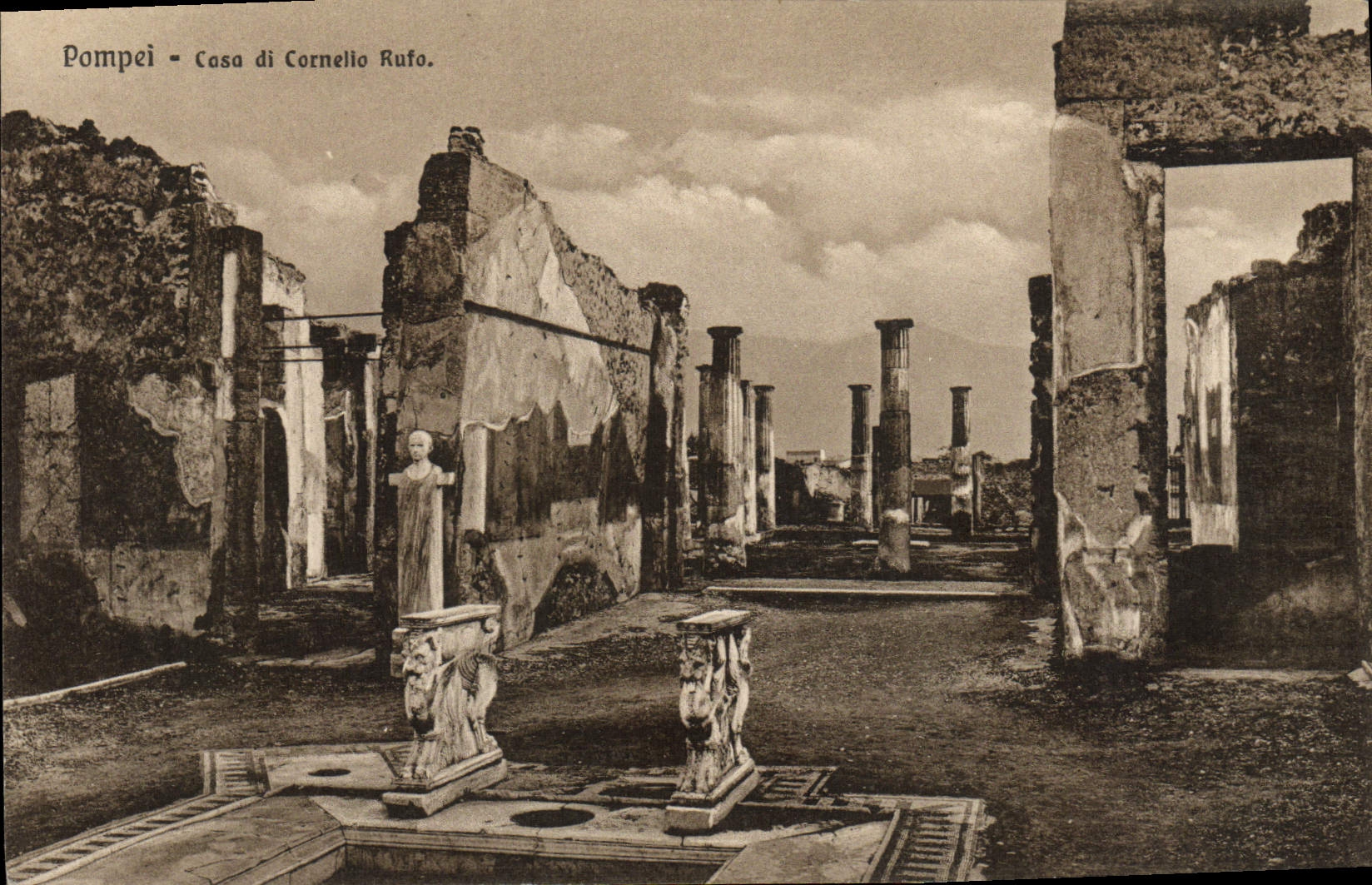 CPA Pompei Casa di Cornelio Rufo