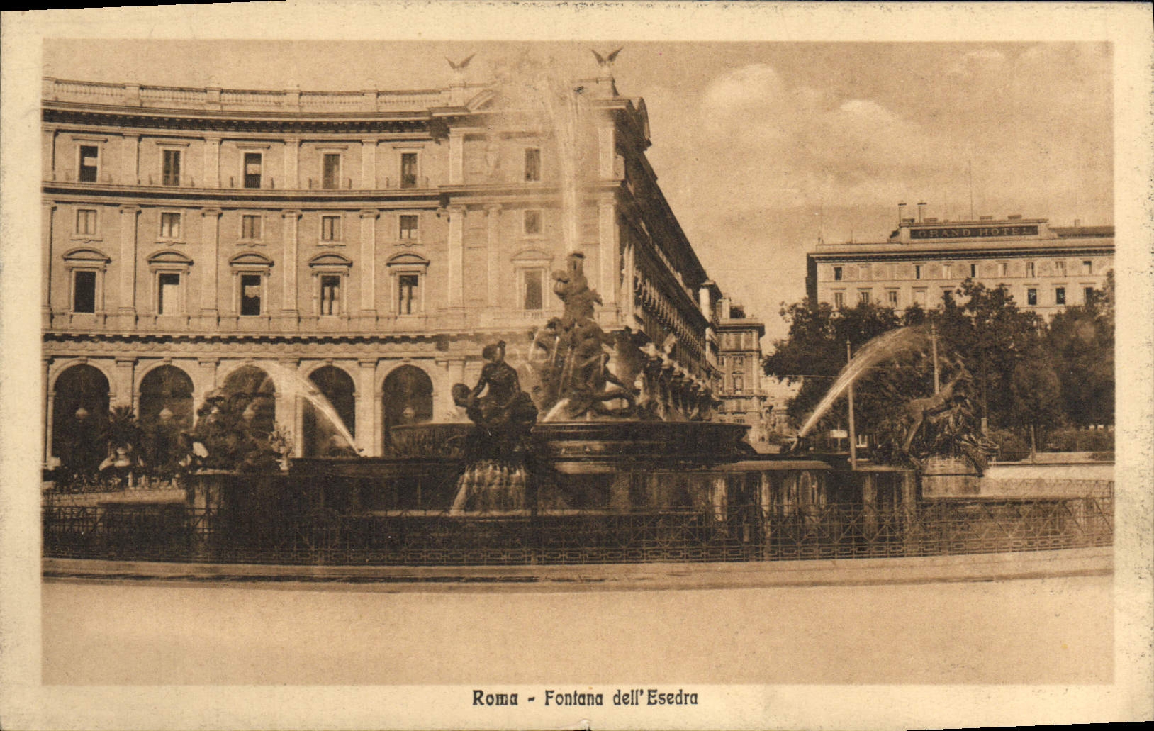 CPA Roma Fontana dell Estedra