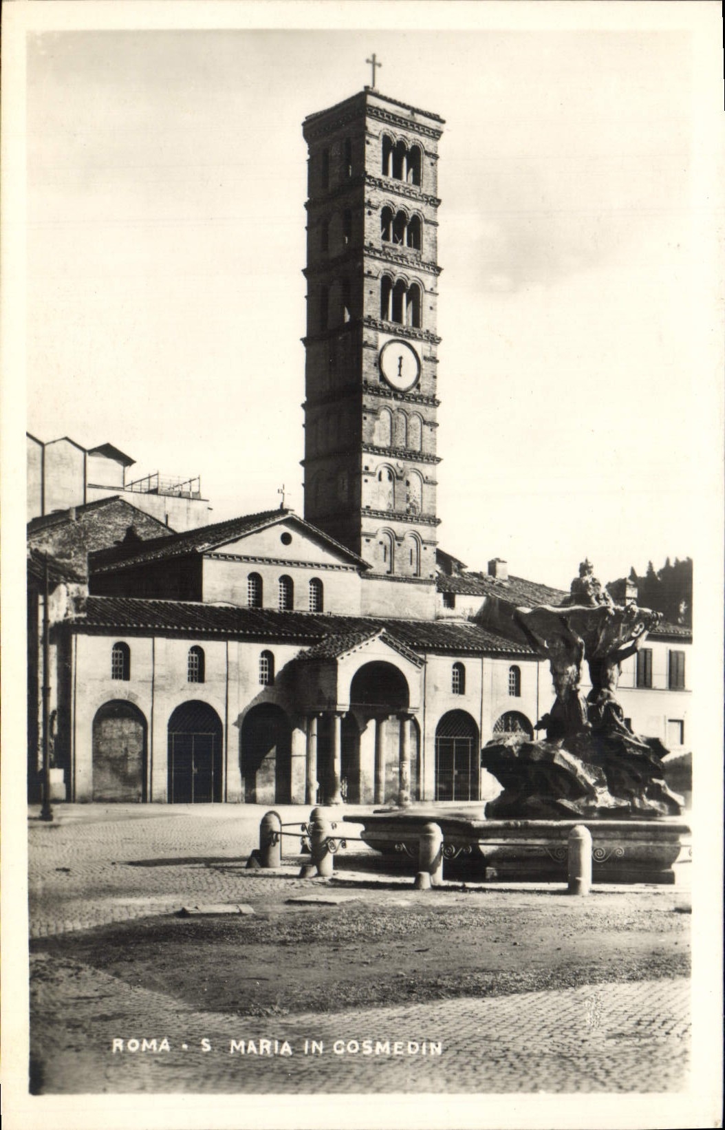 POSTAL Roma S Maria de la VENDIMIA en Cosmedin