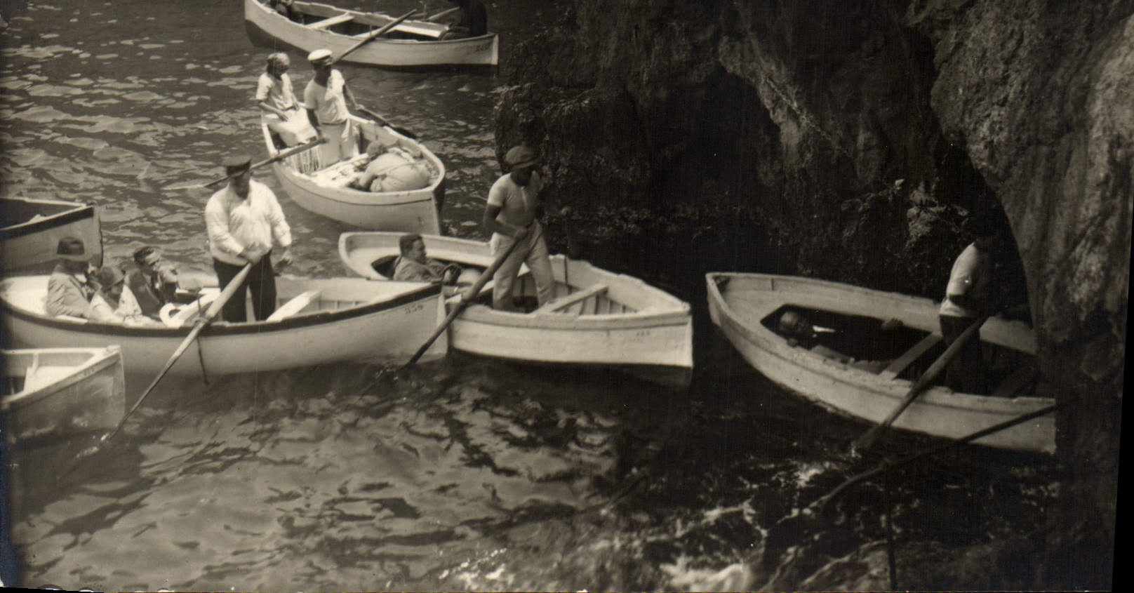 Real photo Italy Boats
