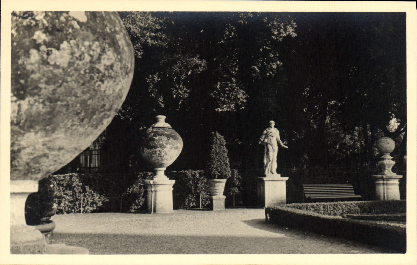 POSTAL Roma Vllia Borghese de la VENDIMIA