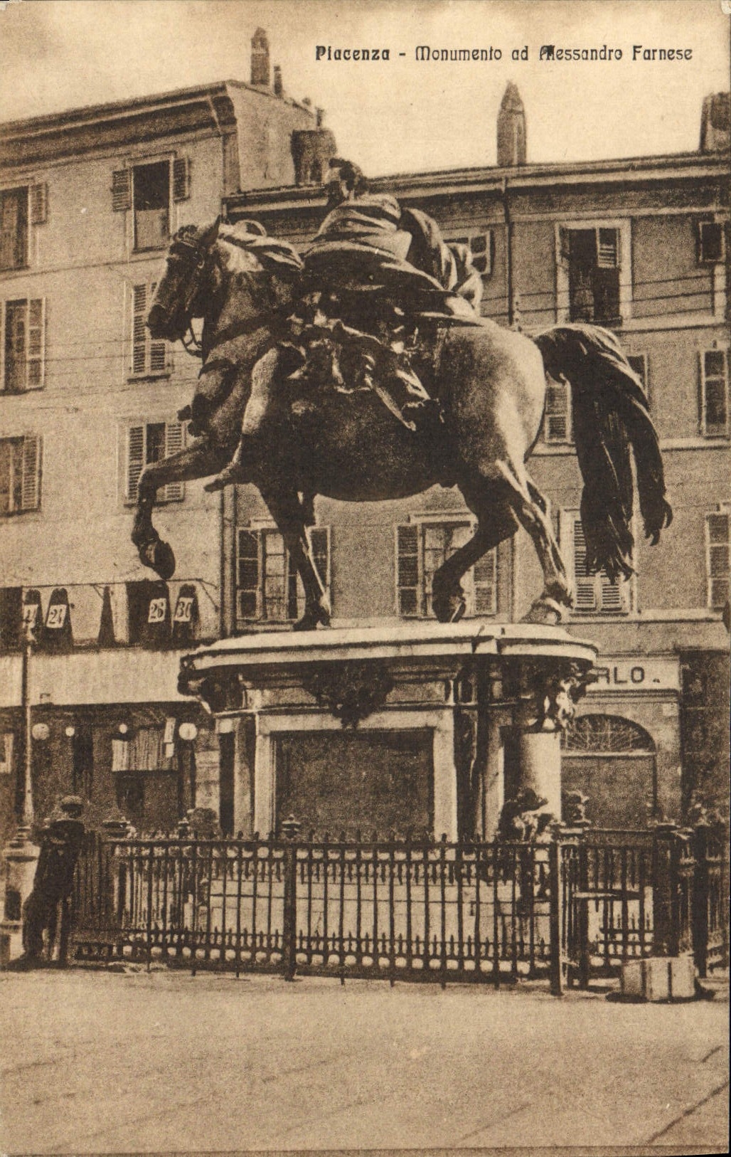 CPA Roma Monumento ad Alessandro Farnese