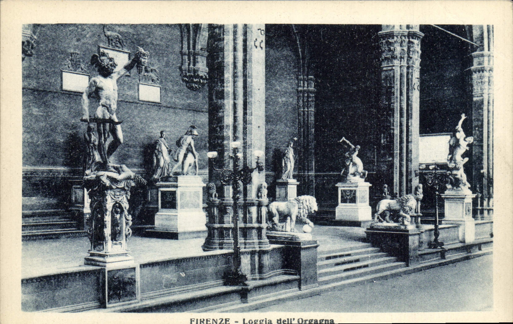 CPA Firenze Loggia Dell Orgagna