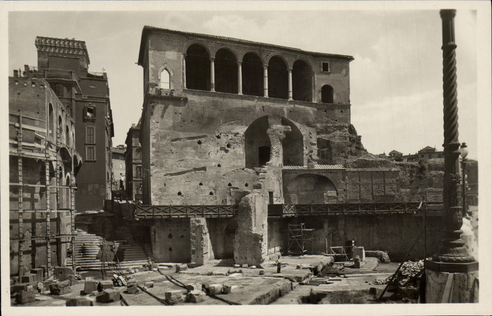 La POSTAL Roma de la VENDIMIA puso el dei CAvalieri di Rodi