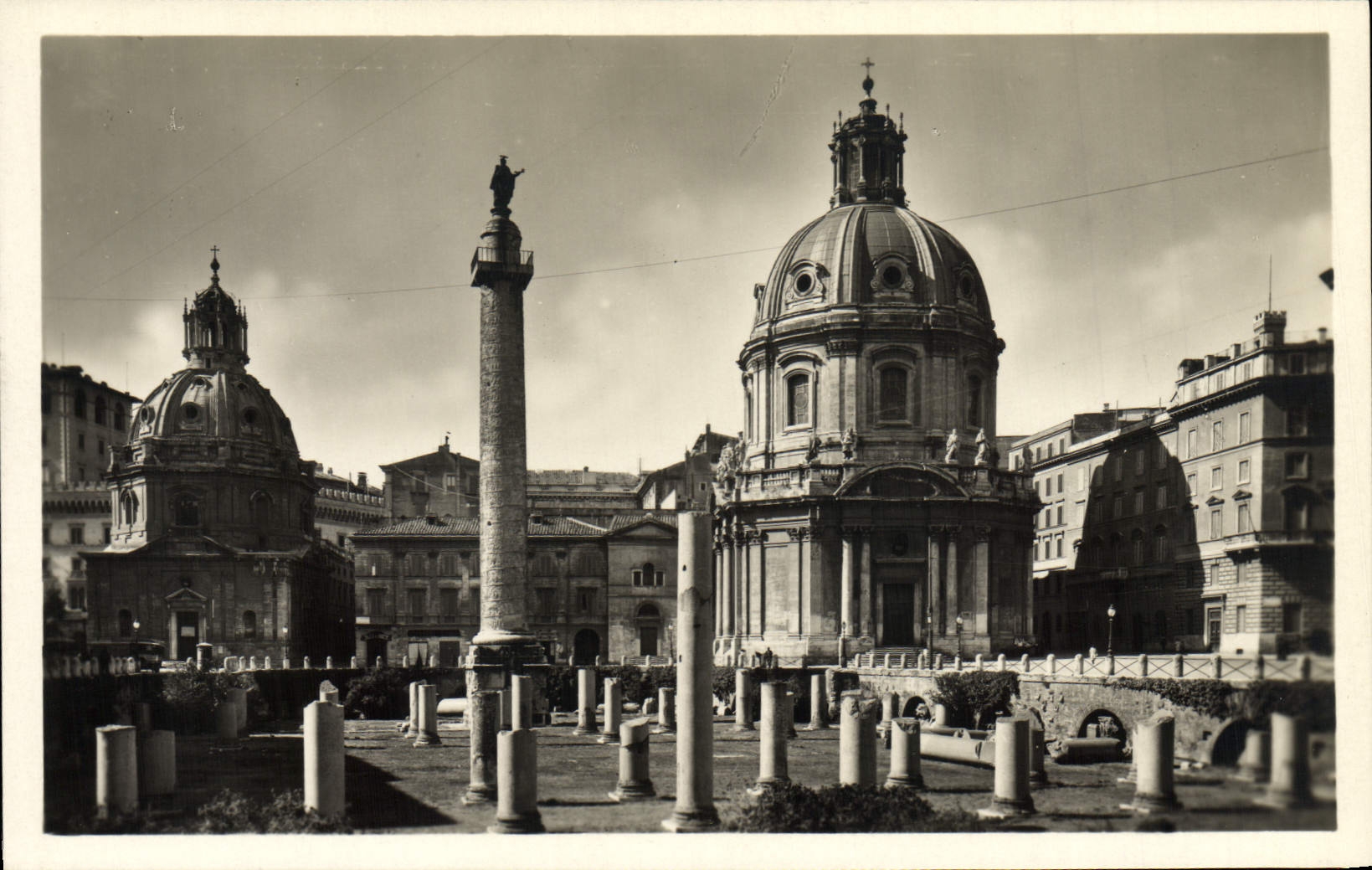 POSTAL Roma Toro Traiano de la VENDIMIA