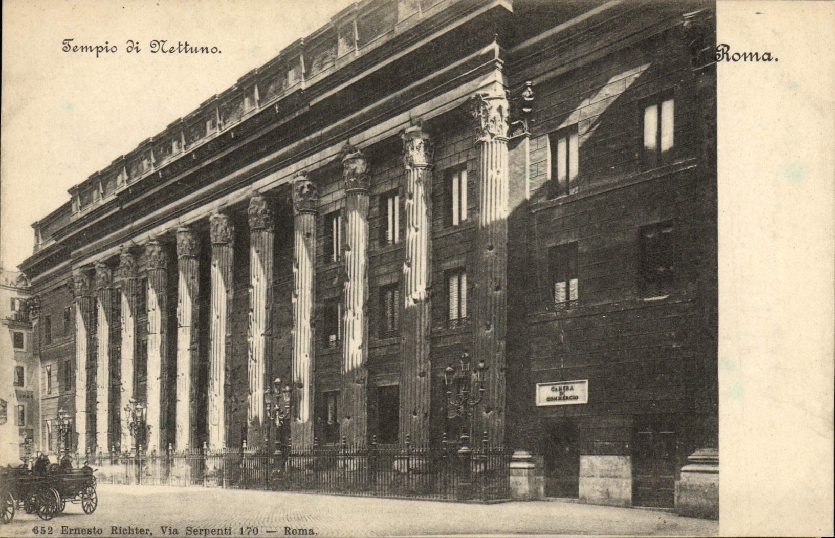 CPA Roma Tempio di Nettuno