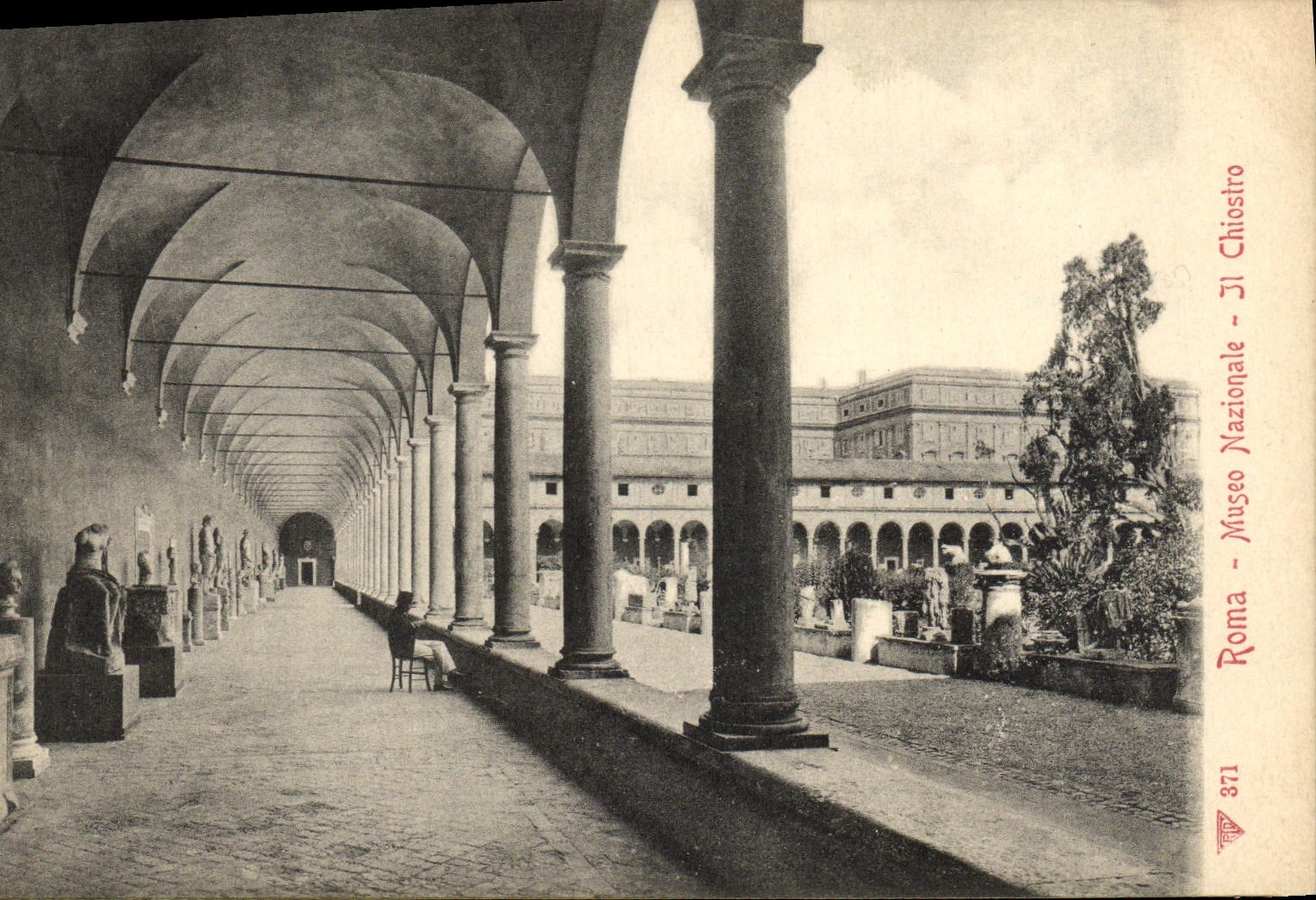 CPA Roma Museo Nazionale Il Chiostro