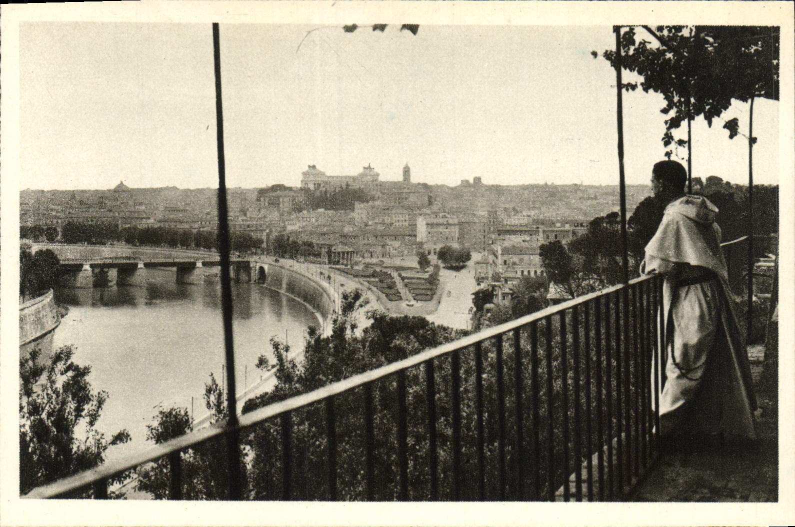 CPA Roma Panorama di Roma da Santa Sabina