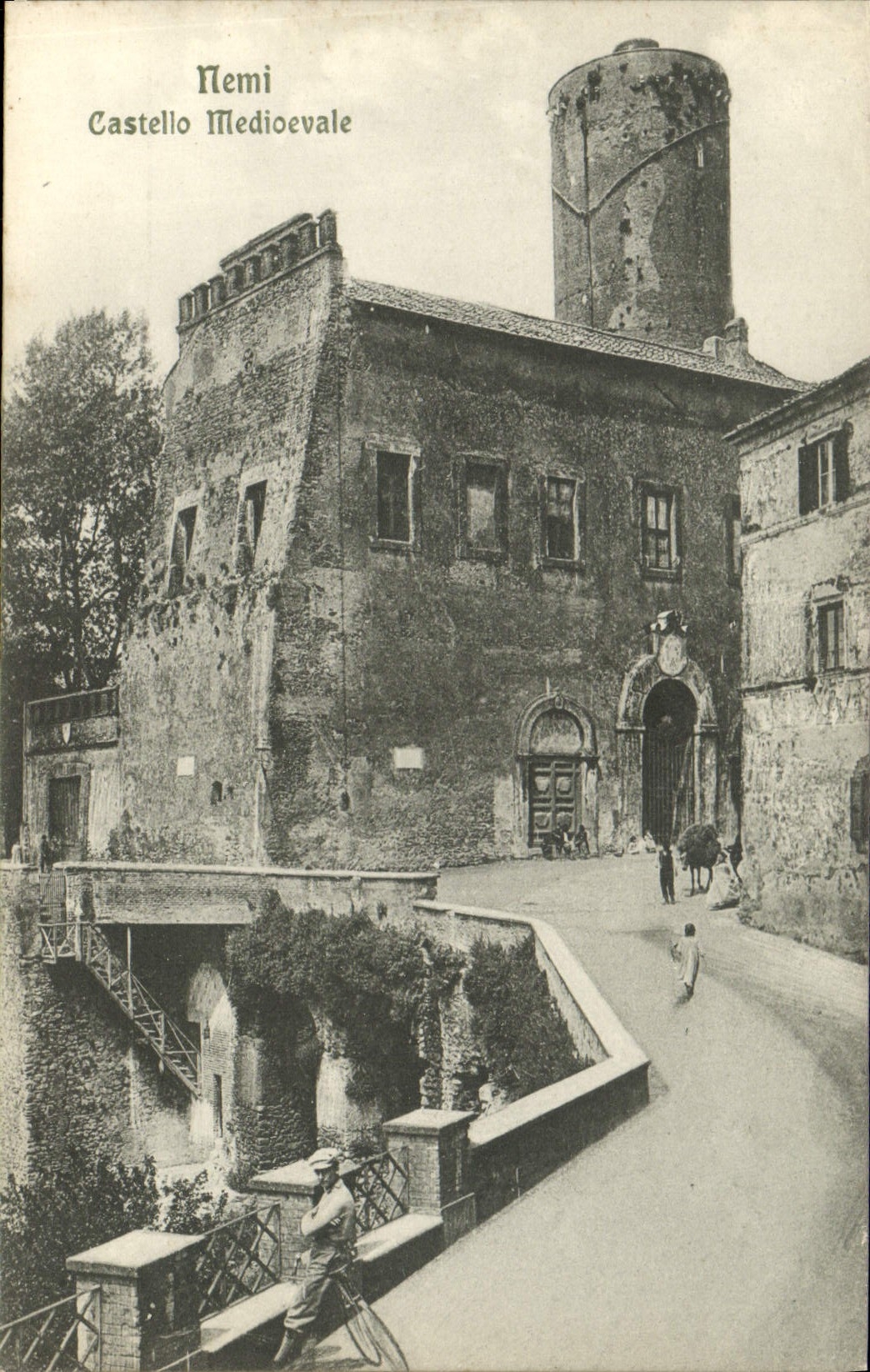 CPA Nemi Castello Medioevale