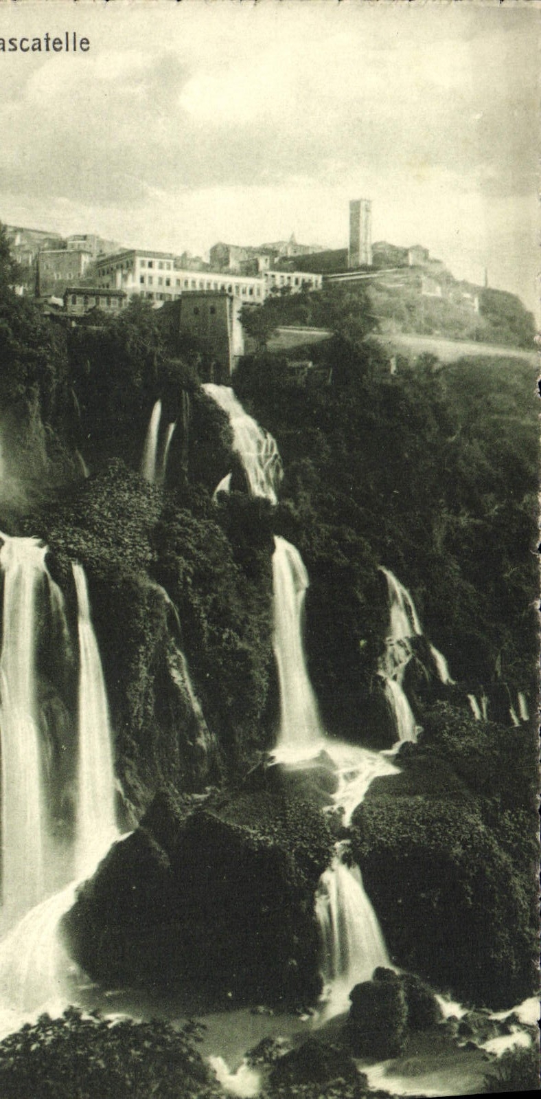 CPA Tivoli Cascatelle