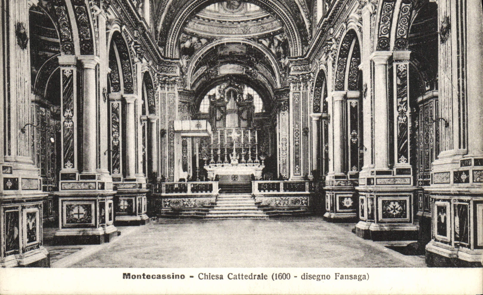 CPA Montecassino Chiesa Cattedrale