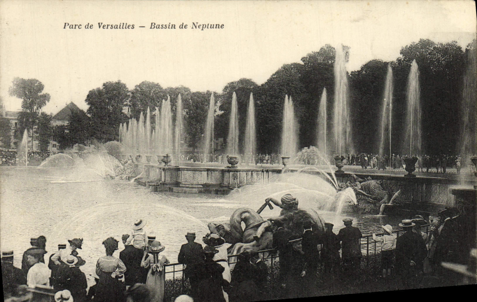 CPA Parc De Versailles Bassin De Neptune