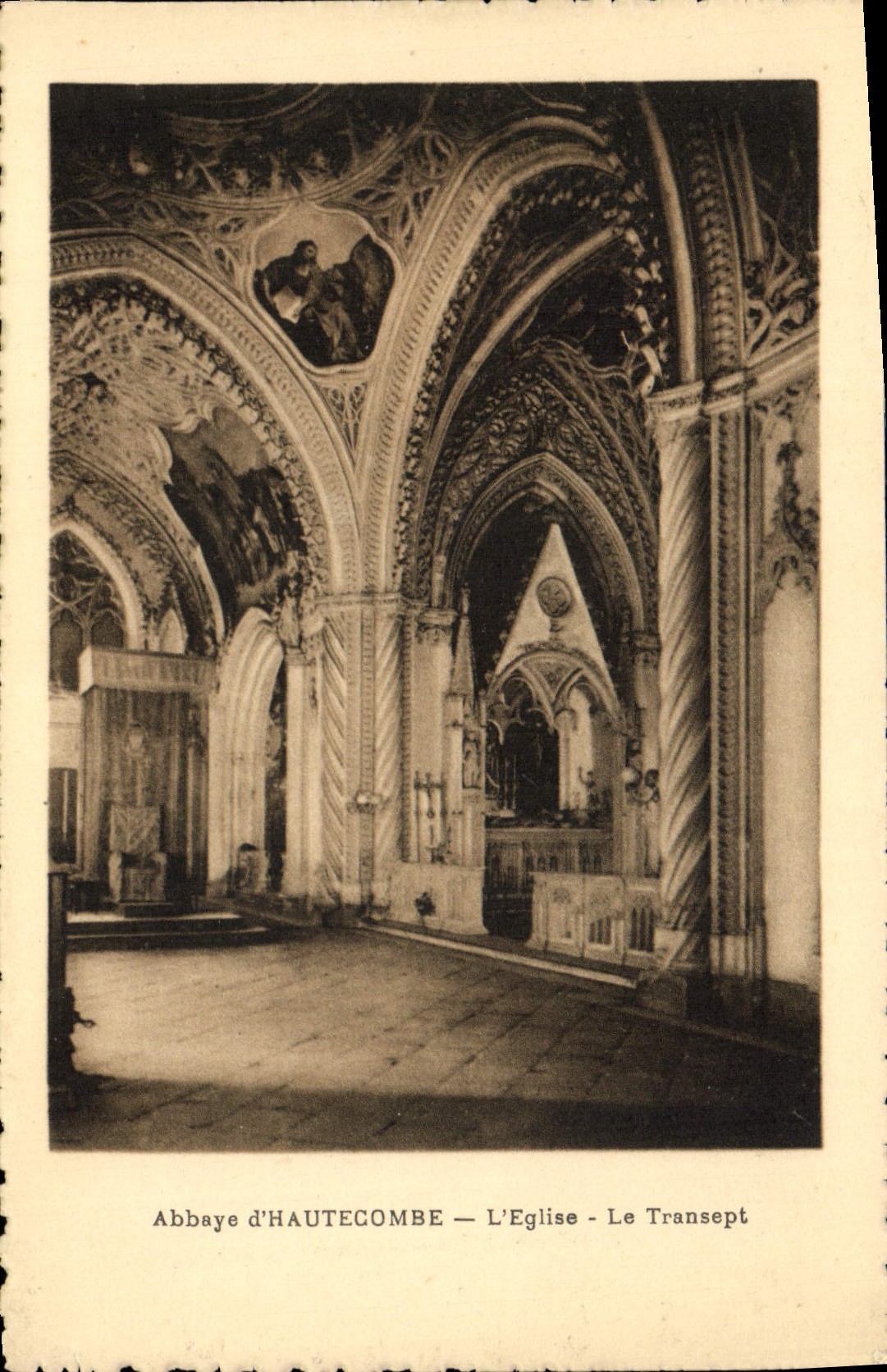 CPA Abbaye D'Hautecombe L'Eglise Le Transept