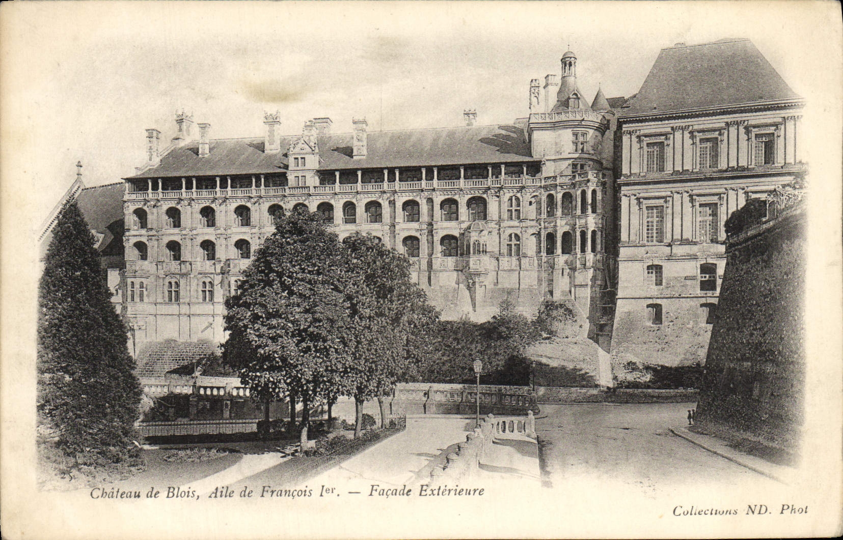 CPA Chateau De Blois Aile De Francois 1er Facade Exterieure